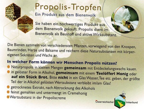 Propolis-Tropfen – Bild 2